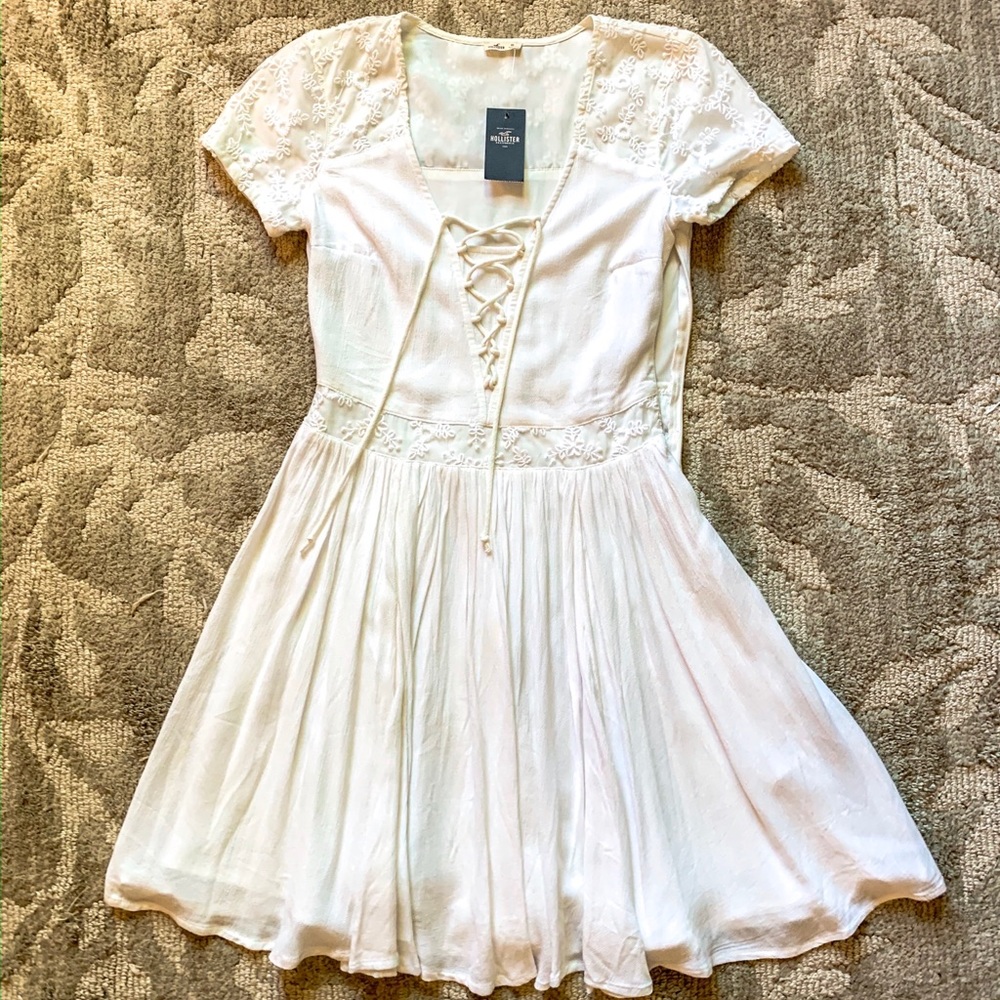 Hollister White XS Dress